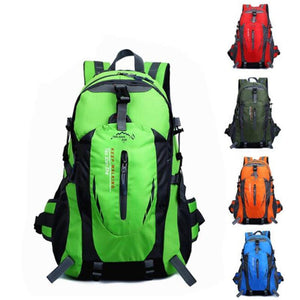 40L Waterproof Outdoor Nylon Travel Backpack Bag