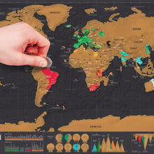Load image into Gallery viewer, Scratch Off World Map Travel