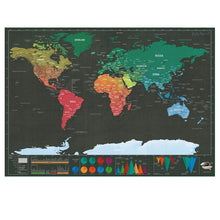 Load image into Gallery viewer, Scratch Off World Map Travel
