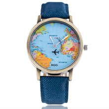 Load image into Gallery viewer, Global Traveler By Plane Watch