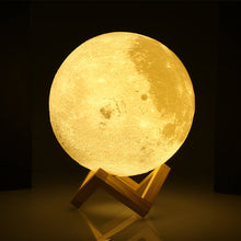 Load image into Gallery viewer, 3D Moon Lamp