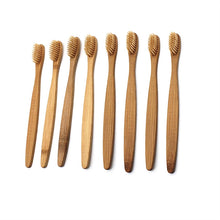 Load image into Gallery viewer, Natural Bamboo Toothbrush Set (x8)