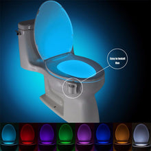 Load image into Gallery viewer, 8 Colors - Motion Sensor Toilet Seat Lighting