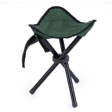 Load image into Gallery viewer, Portable Folding Tripod Stool